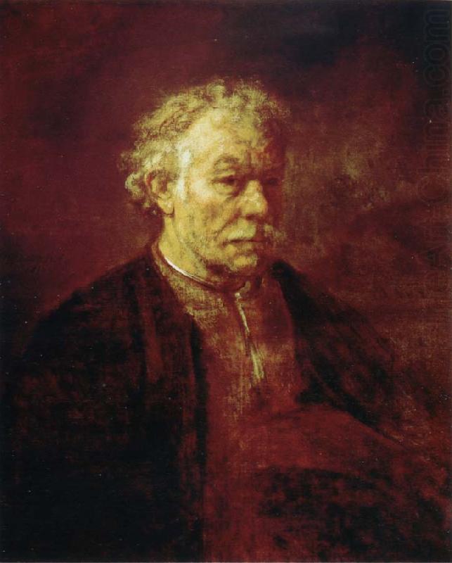 Portrait of an Elderly Man, REMBRANDT Harmenszoon van Rijn